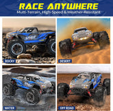 Hosim 1:16 RC Car 4WD  High Speed 2.4Ghz Off-Road Monster Truck For Adult Kids Gift Blue